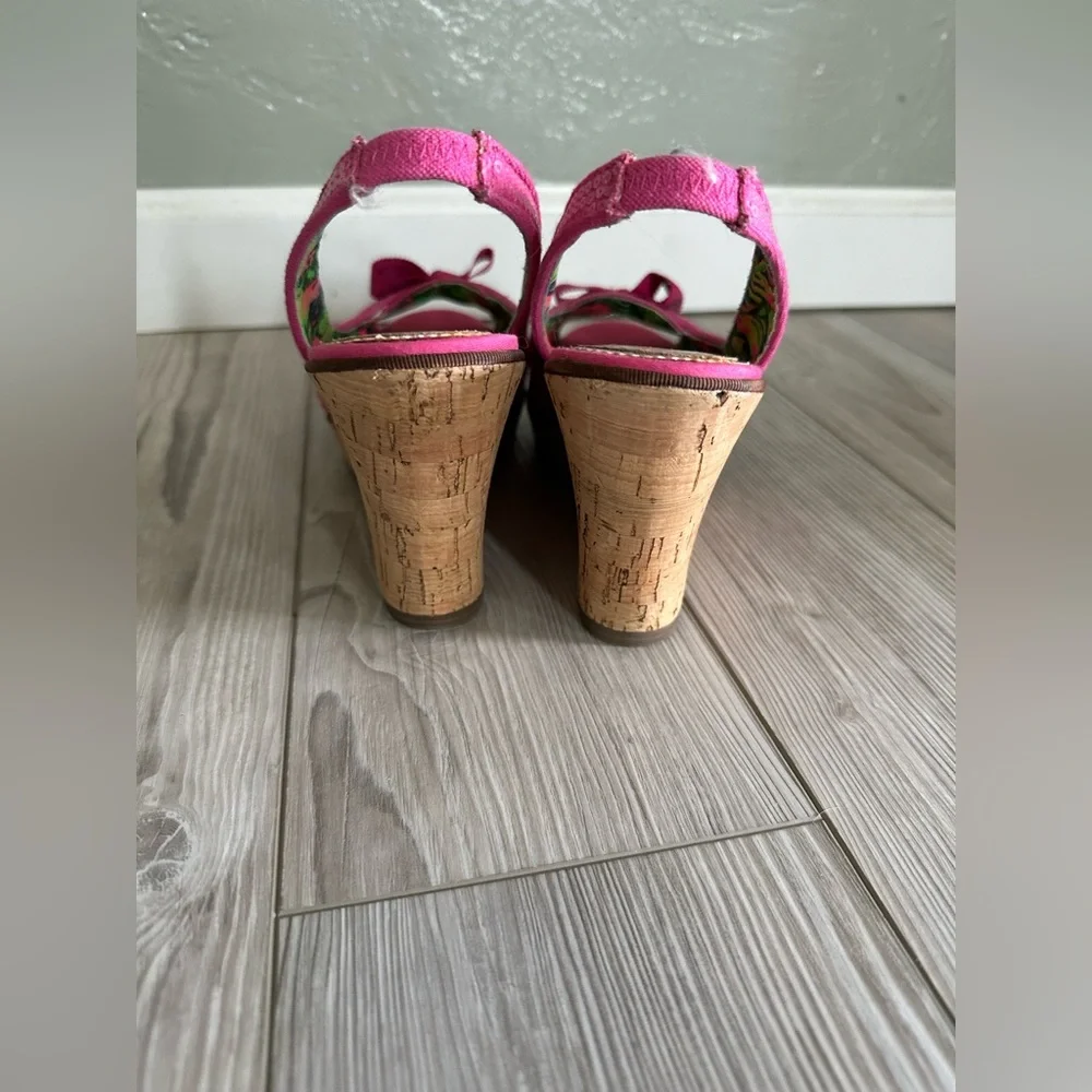 Sperry pink wedges size 8 - Picture 5 of 7
